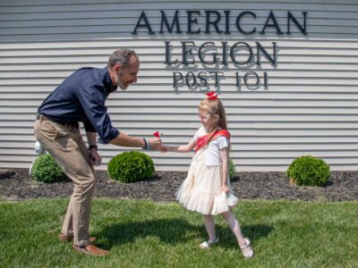 Poppy Girl raises funds for veterans with a smile