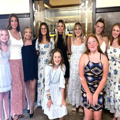 Miss Danish pageant contestants