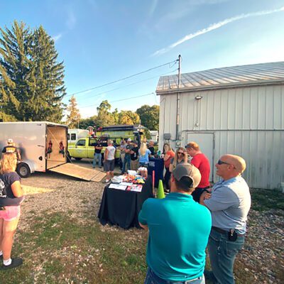 Grain bin rescue equipment housed at Day Twp. Fire Barn