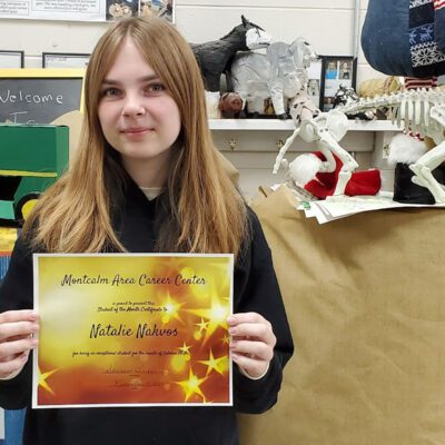 Montcalm Area Career Center Students of the Month