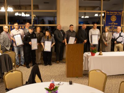 Rotary Club of Ionia honors Corrections Officers of the Year