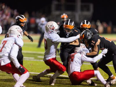 Belding football falls in district final to undefeated Kent City