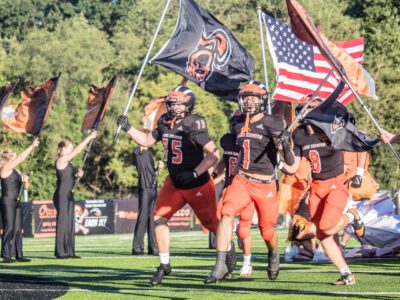 OFFENSIVE FOOTBALL PLAYER OF THE YEAR: Rising to the occasion