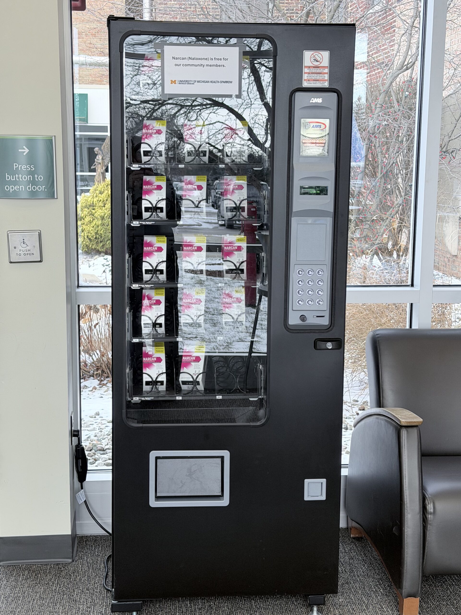 Free Narcan vending machine now available at UM Health-Sparrow Carson